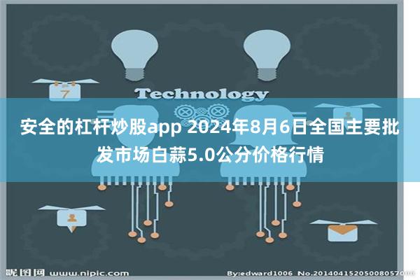 安全的杠杆炒股app 2024年8月6日全国主要批发市场白蒜5.0公分价格行情